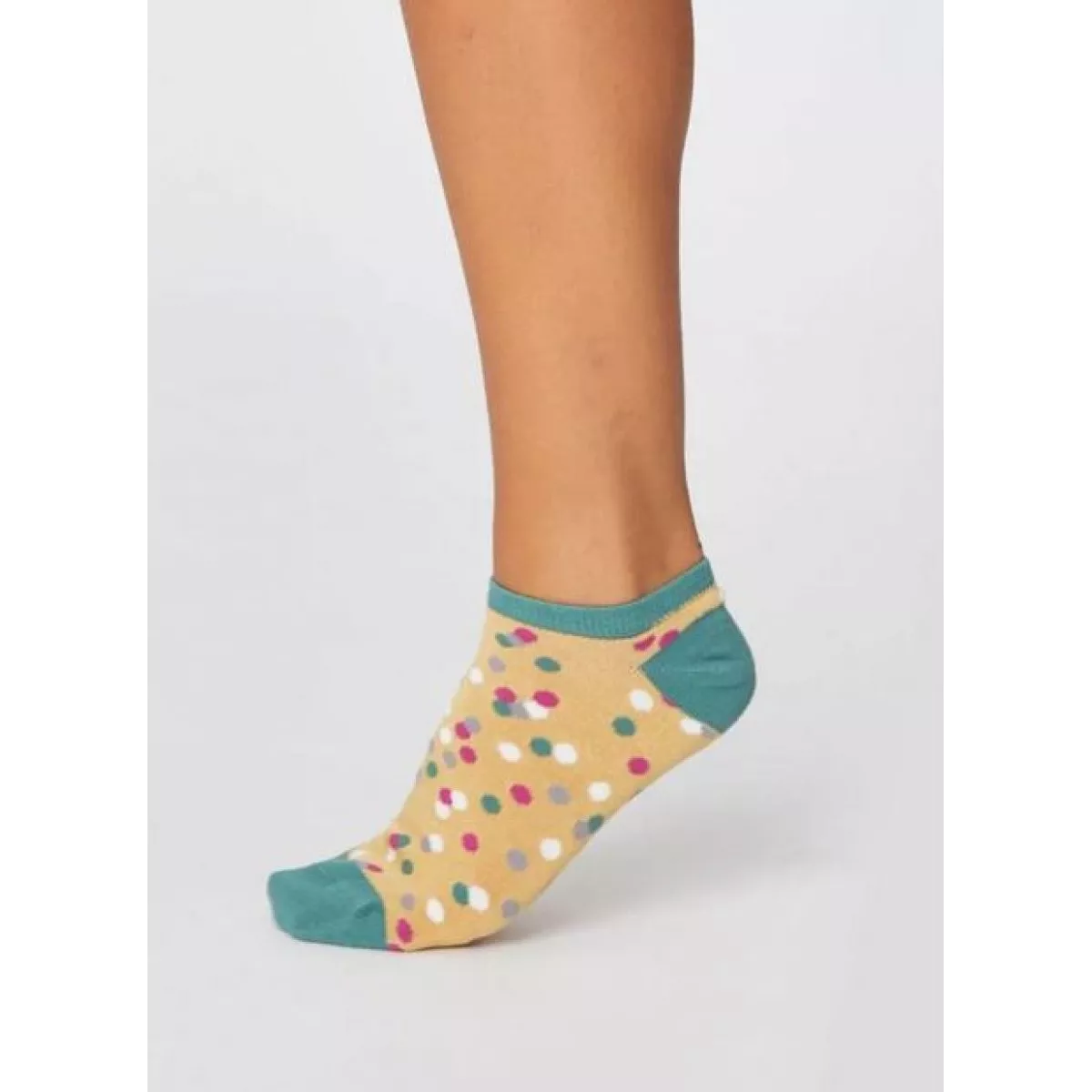 Socquettes femme matières bambou et coton biologique