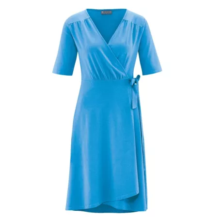 Robe femme cache coeur en jersey
