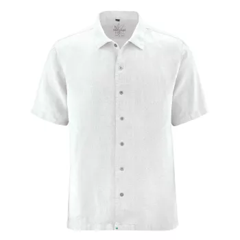 Chemise homme manches courtes 100% chanvre