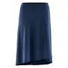 Jupe femme portefeuille en jersey bleue marine