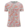 Tee-shirt homme corail chanvre et coton bio crabe