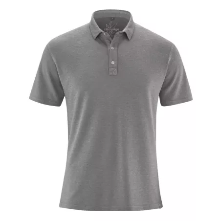 Polo homme uni coupe décontractée