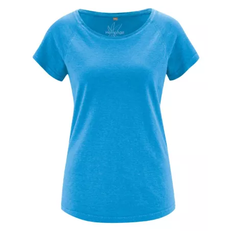 T-shirt uni femme manches raglan
