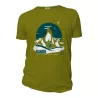 Tee-shirt Rando homme vert mousse