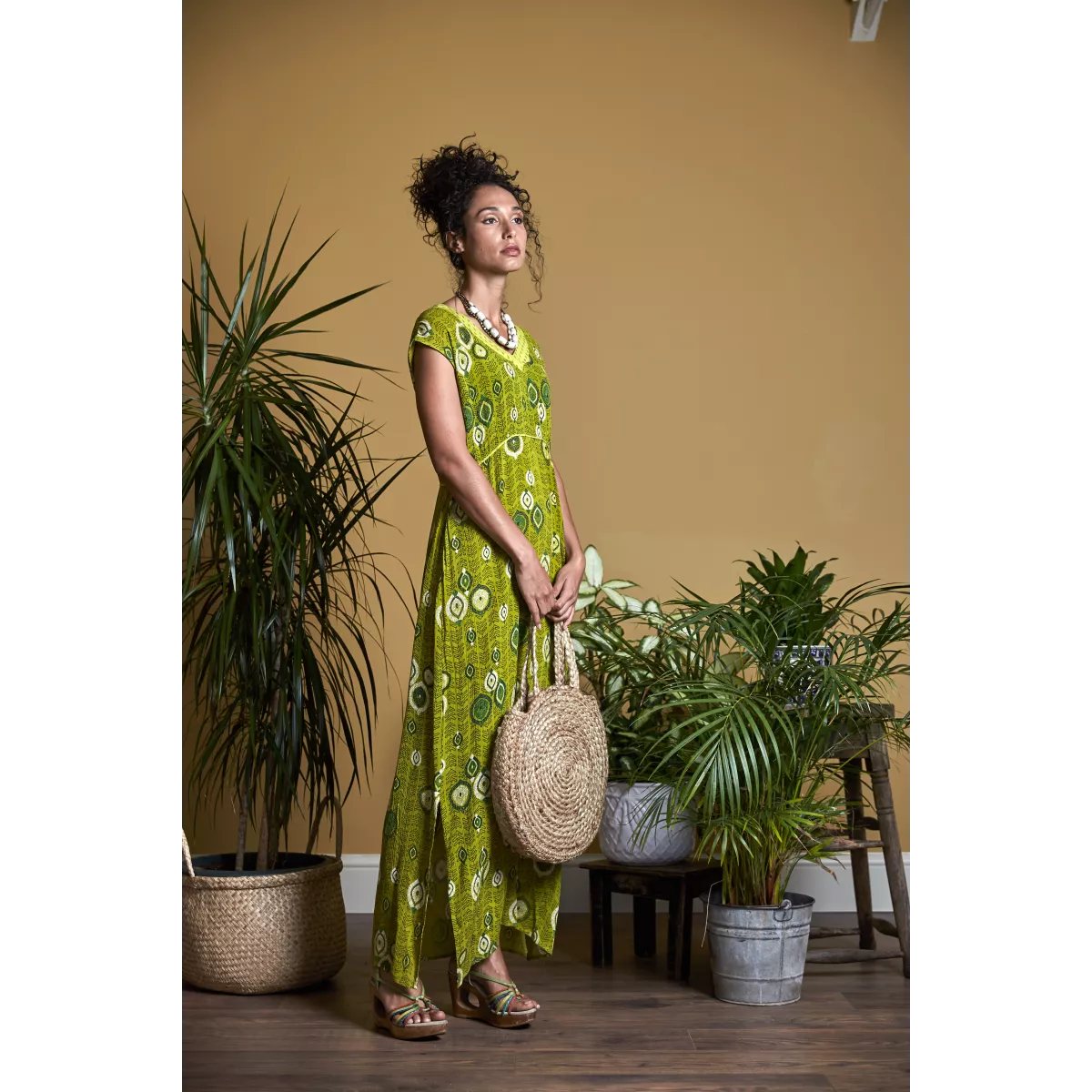 Robe longue imprimée zanzibar Robe longue imprimée zanzibar
