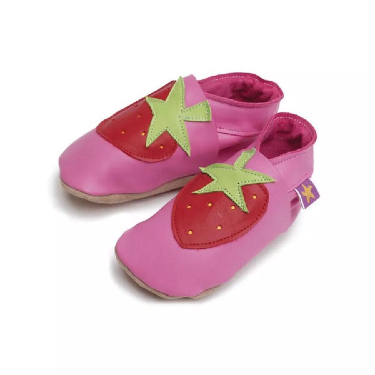 Chaussons enfants Starchild fraises (starwberry)