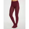 Collants en bambou bordeaux Bilberry