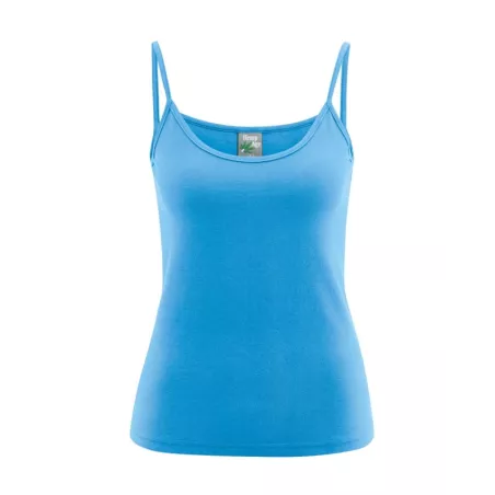 Top moulant bretelles coton bio chanvre