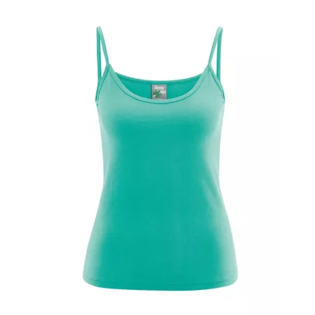 Top moulant bretelles coton bio chanvre