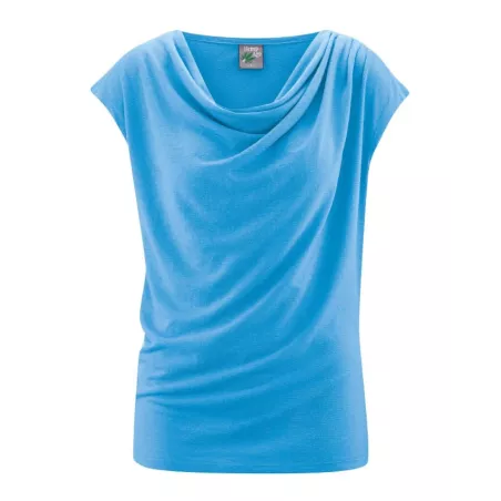 Top drapé chanvre coton bio Sissy