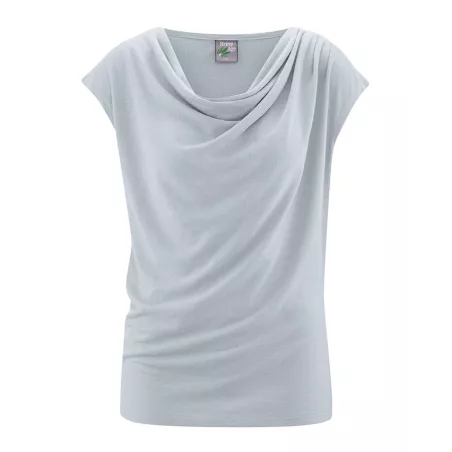 Top drapé chanvre coton bio Sissy