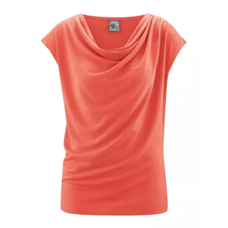Top drapé chanvre coton bio Sissy