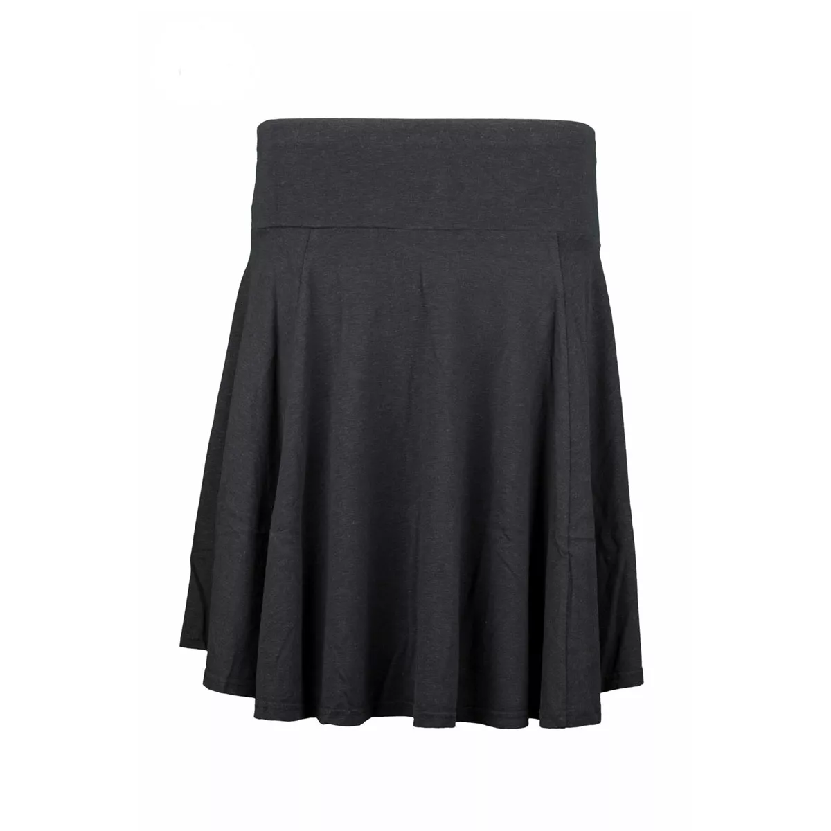 Jupe Bio Kora noir en chanvre et coton bio