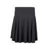 Jupe Bio Kora noir en chanvre et coton bio