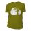 Tee-shirt coton bio Pousse vert mousse