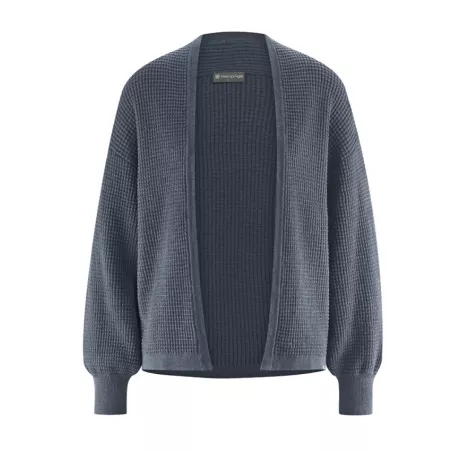 Pull cardigan chanvre et coton biologique