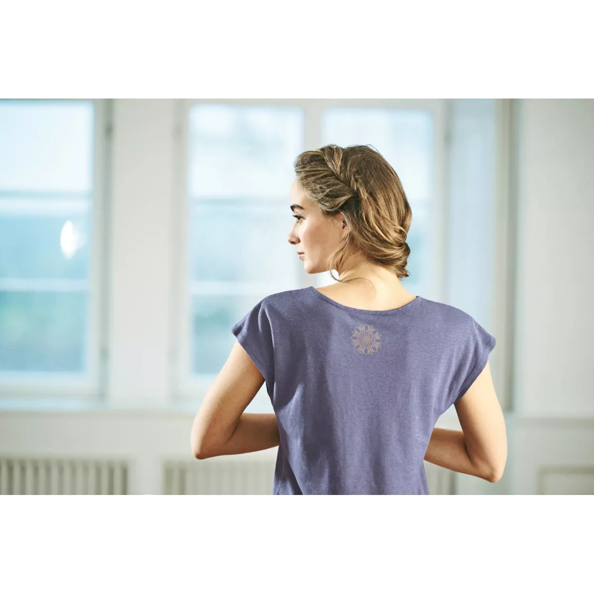 Débardeur de yoga en chanvre et coton bio