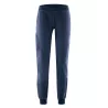 Pantalon jogging coton bio et chanvre bleu marine