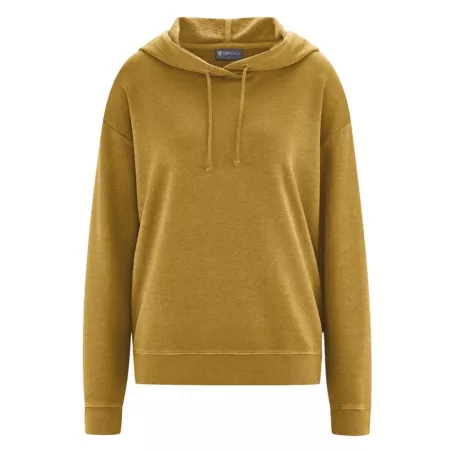 Sweat à capuche femme coton bio chanvre