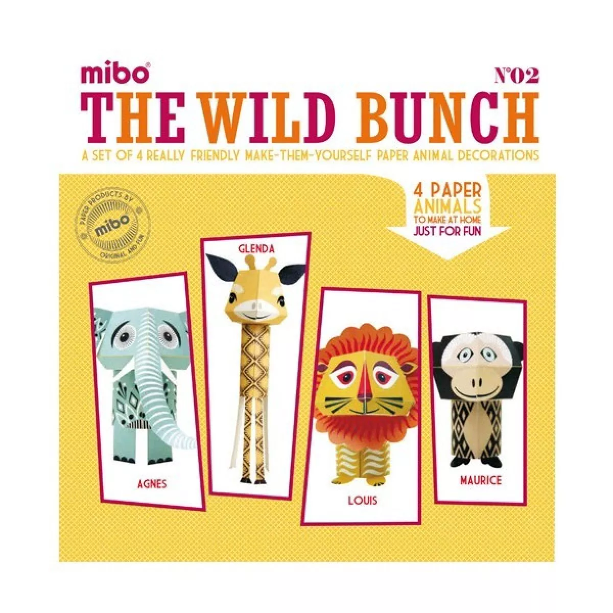 Paper toys - the wild bunch Paper toys - the wild bunch