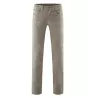 Pantalon motif chevrons couleur taupe