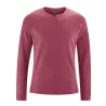 T-shirt manches longues rouge tinto