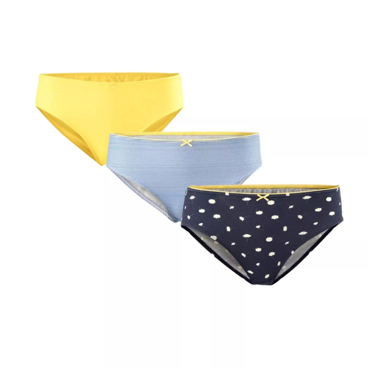 Lot de 3 slips femme coton bio Imala