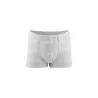 Boxer enfant coton bio gris mélangé