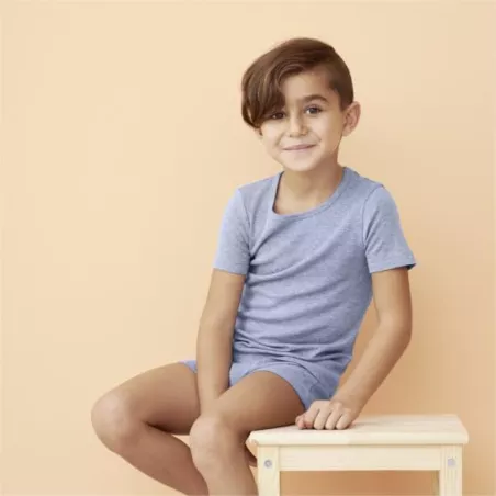 Boxer enfant coton bio