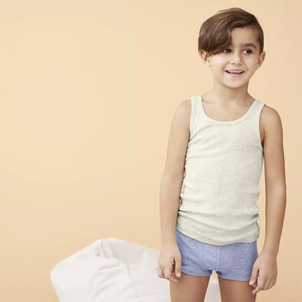 Boxer enfant coton bio