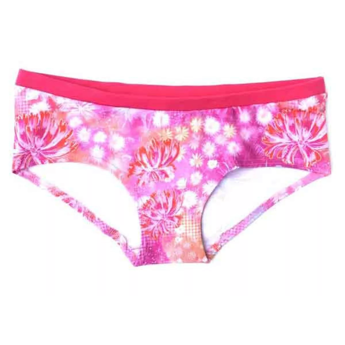 Boxer coton bio multi color Fleurs d'artifice