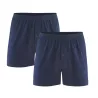 Lot de 2 caleçons homme cbleu marine