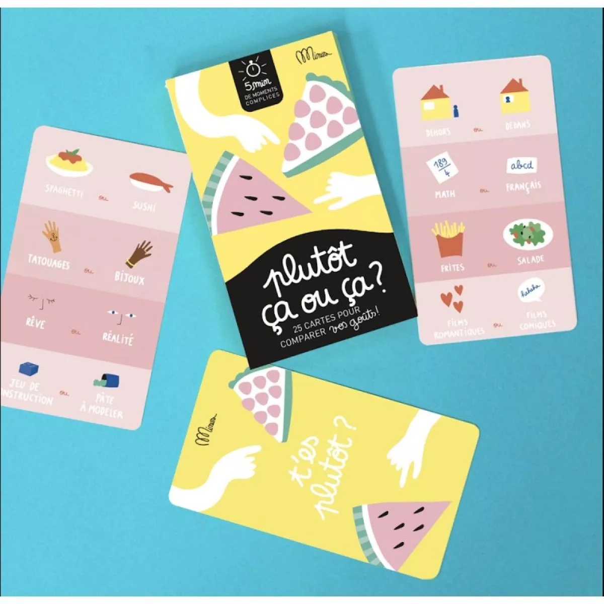 Chacun ses goûts jeu de cartes