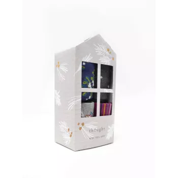 Coffret 4 paires de chaussettes femme de la marque Thought