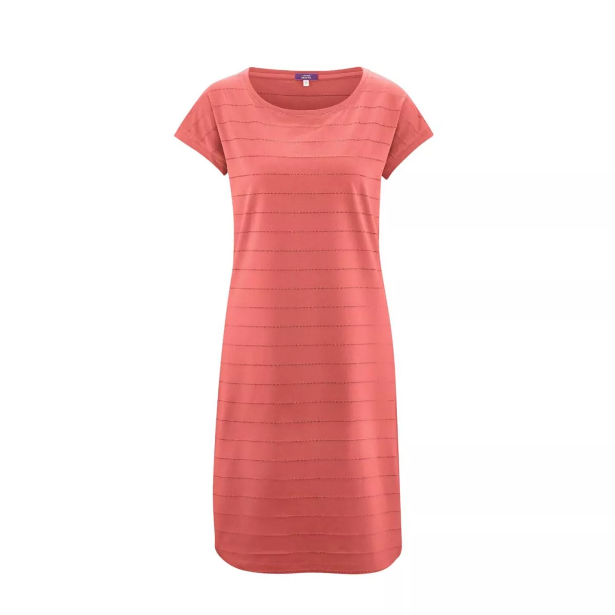 Chemise de nuit corail 100% coton biologique