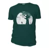 Tee-shirt coton bio Pousse vert