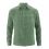 Chemise couleur weed, vert herbe pur chanvre homme 