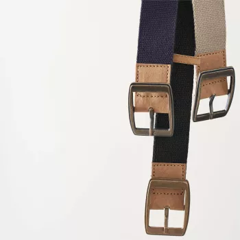 Ceinture végétale en coton bio