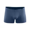 Shorty bleu, bio pour homme 