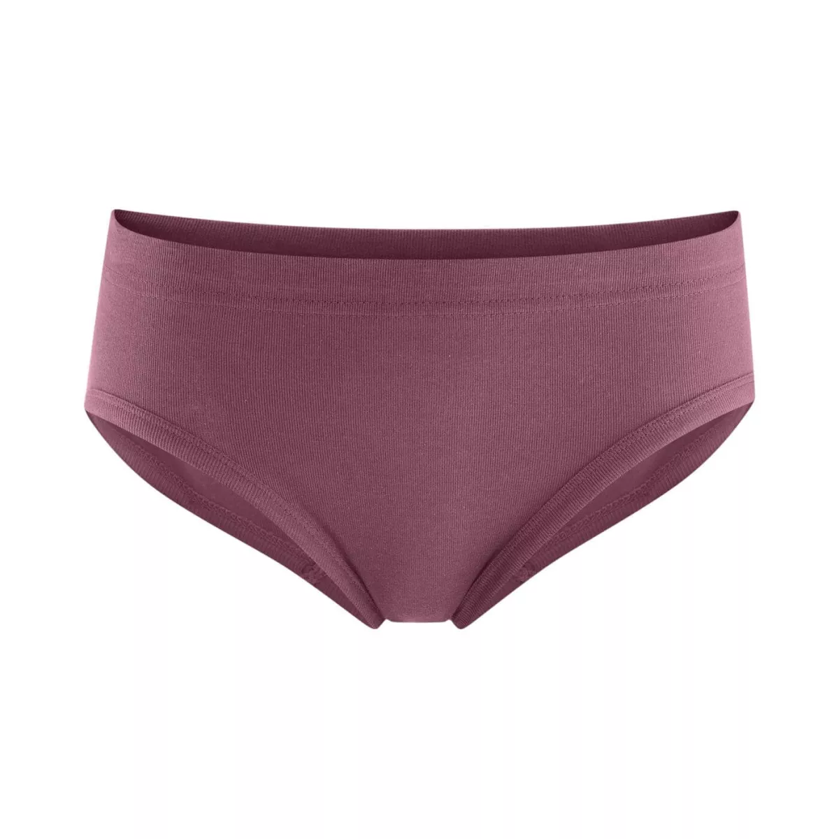 Slip rose taille haute femme coton bio