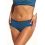 Culotte femme bio en coton bleu marine modèle cadran solaire, marque Tranquillo