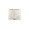 Boxer enfant coton bio natural mélangeé