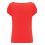 Chemise Jersey unicolore rouge dos