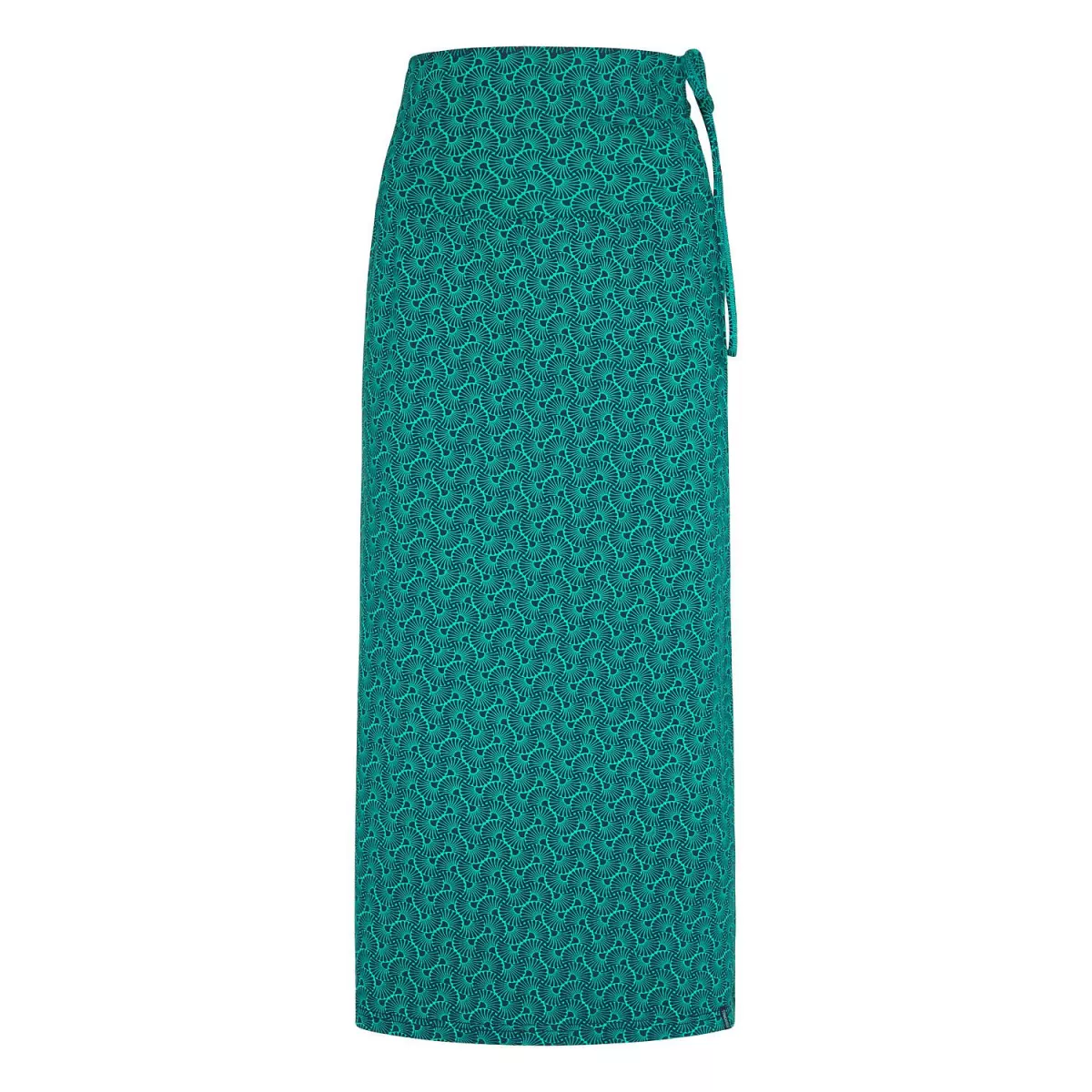 Robe réversible en jupe, en coton bio, bleu, à motif fantaisie, GOTS