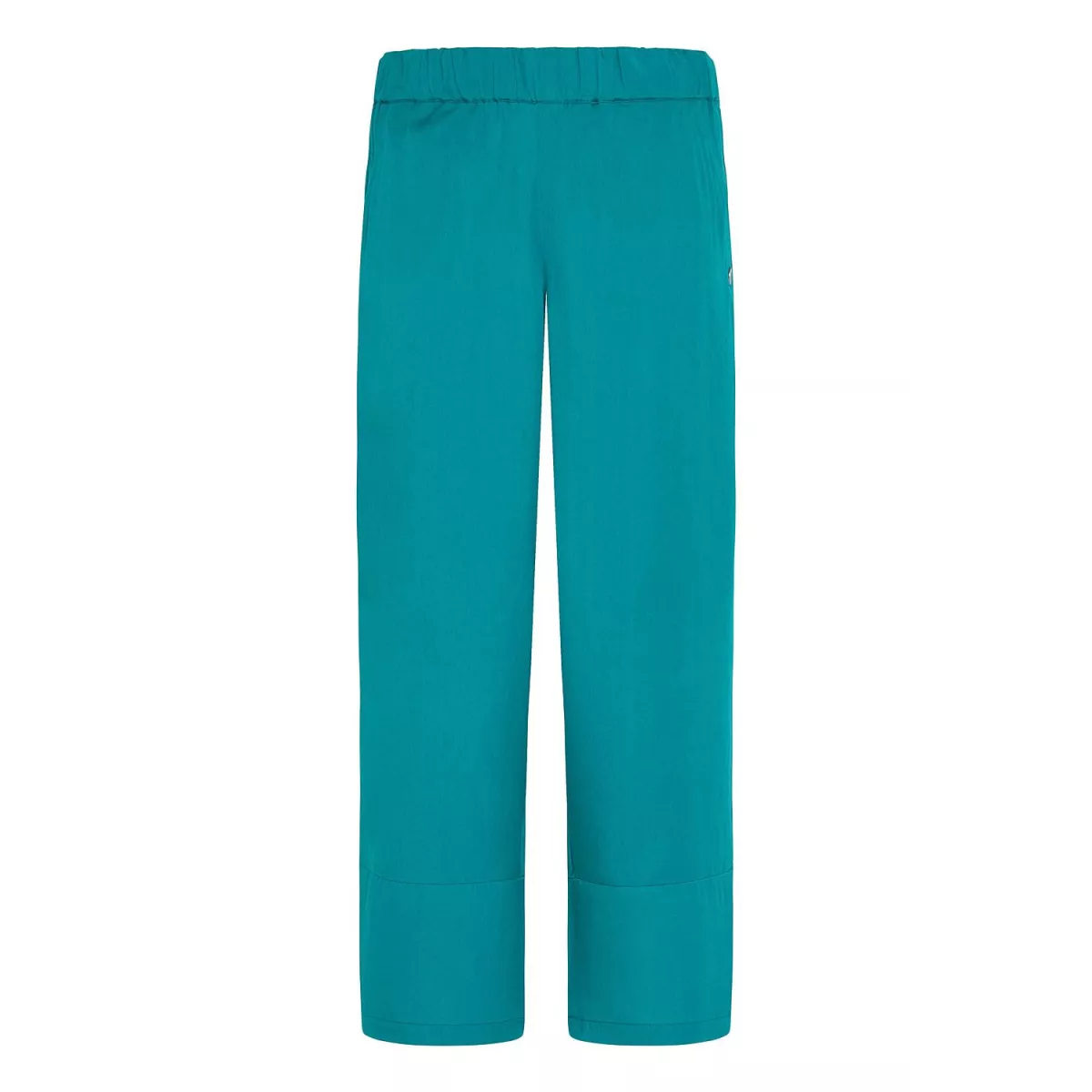 Pantalon en 100 % EcoVero, ample, couleur atlantique