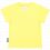 T-Shirt Coton Bio jaune Perruche dos