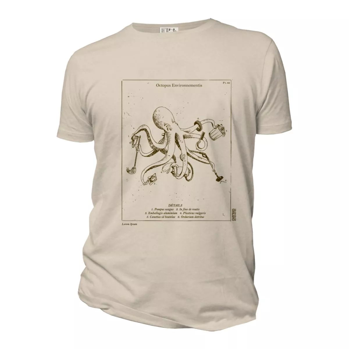 Tee-shirt coton bio Octopus