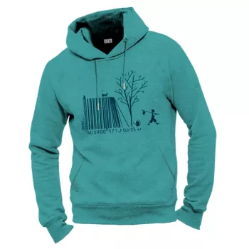 Sweat gris en coton bio Octopus