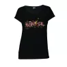 Tee-Shirt en coton bio noir Be Different face