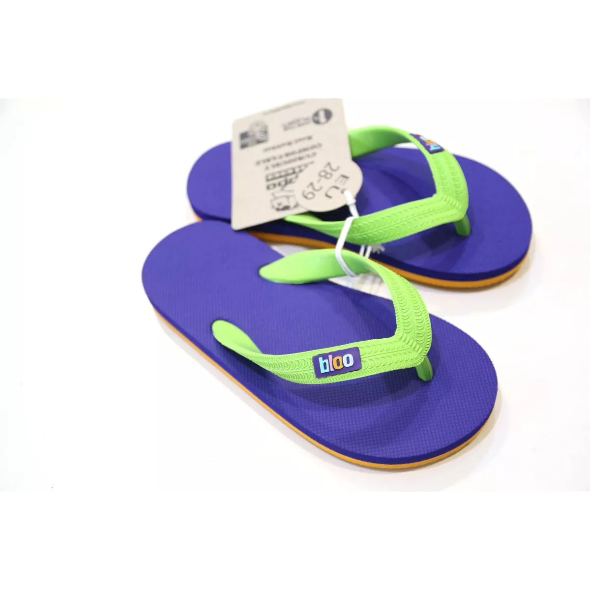 Tongs écologiques violets Capri Hippobloo